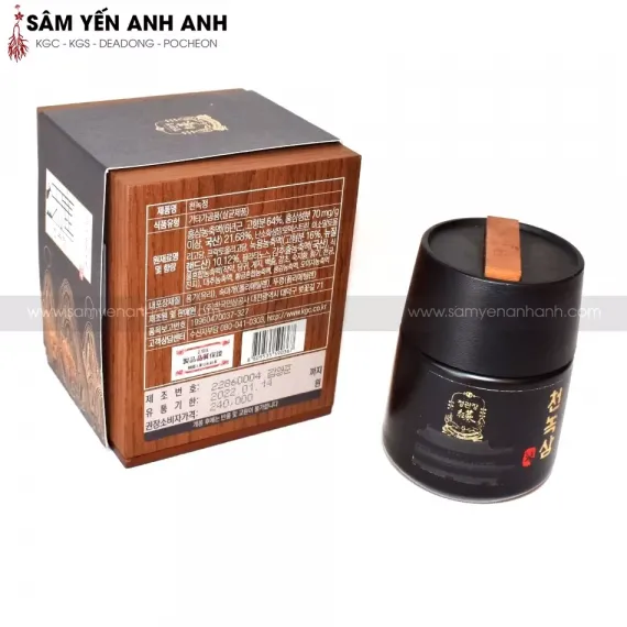 Cao hồng sâm nhung hươu kgc Cheon Nok 180g